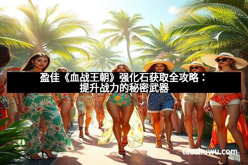 盈佳《血战王朝》强化石获取全攻略：提升战力的秘密武器